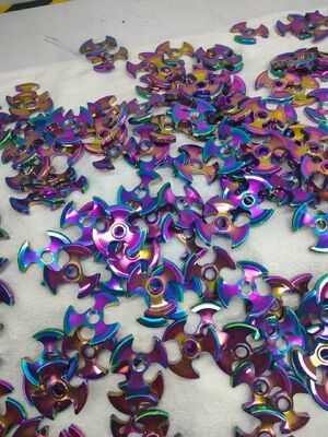 Multi-Color PVD Coating Machine dengan kontrol otomatis penuh dan ruang stainless steel untuk aksesoris perangkat keras