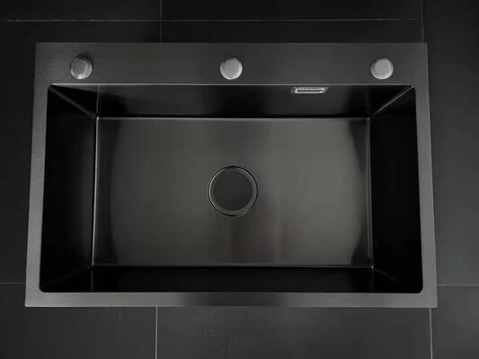 Custom Surface Plating PVD Vacuum Coating Machine untuk tekstur wastafel stainless steel dan wastafel dapur kelas atas