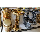 Pengoperasian yang mudah Tahan Lama Keramik Sanitary Ware Wash Basin Closestool Emas Perak PVD Mesin Pelapisan Vakum
