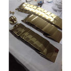 Stainless Steel Hardware Bagian Mesin Deposisi Vakum Untuk Emas Naik Warna Hitam Emas