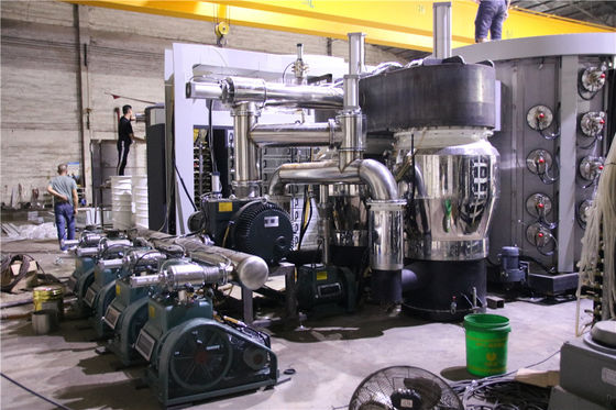 200A Cathodic Arc PVD Coating Equipment Dengan Pintu Depan Tunggal