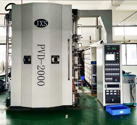 Perhiasan Kecil Magnerton Sputtering Mesin Pelapis Vakum Kontrol PLC