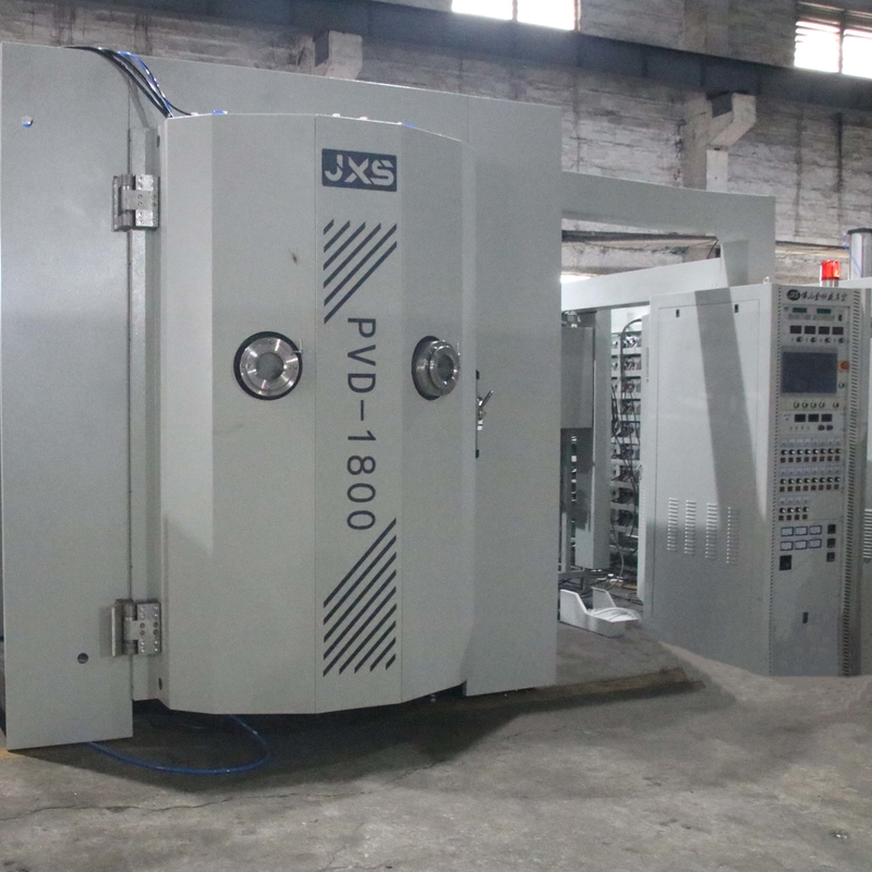 Cerah Metallic Gloss stainless steel Meja Meja Warna Vakuum Coating Mesin