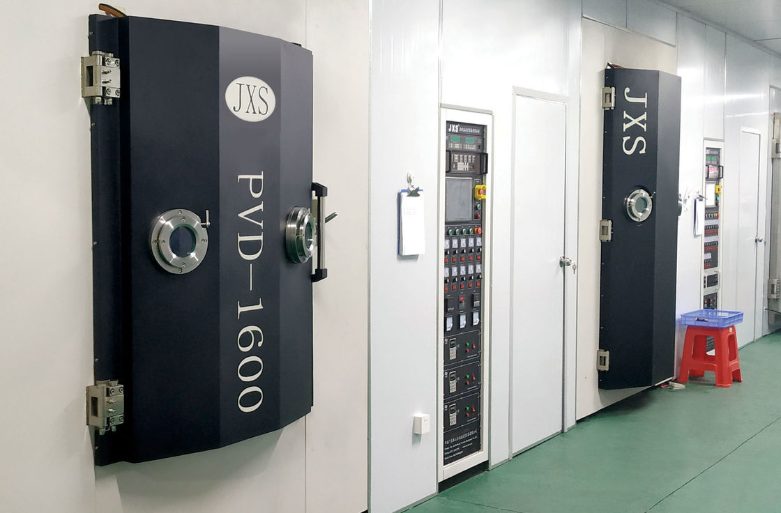 Digunakan Layanan Pelapisan PVD High End Mesin Pelapisan Sputtering Magnetron DC Ringkas Dengan Target Emas Untuk Pelapisan Logam Mulia