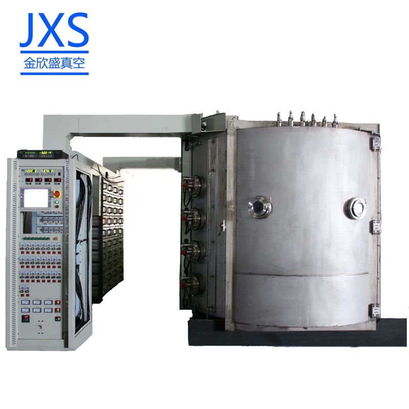 Mesin Pelapis Vakum PVD Nano Kaca Plastik Optik Canggih Peralatan Pelapis Sputtering Kamera Ponsel