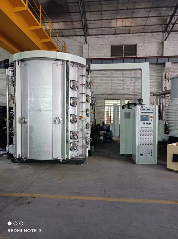 Pipe stainless steel sheet warna-warni Pvd Titanium Gold Plating Machine