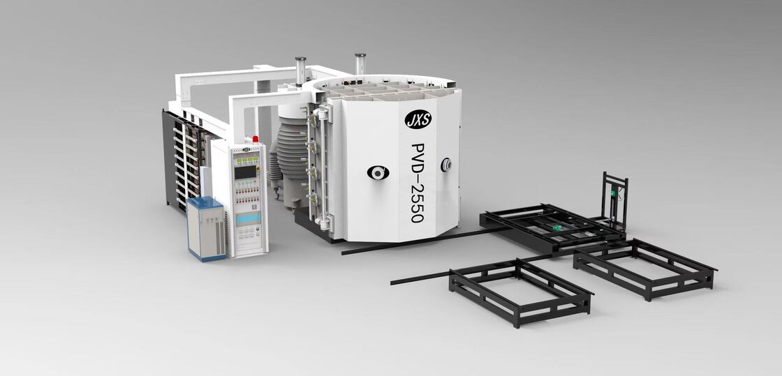 Mesin Pelapis Vakum PVD Perangkat Keras Berat Sanitasi dengan Pembersihan Mudah Tahan Sidik Jari dan Kontrol Otomatis Penuh