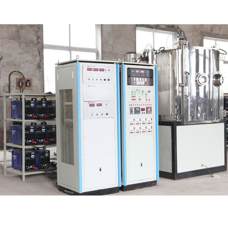 Efisiensi Tinggi Stainless Steel Vakum Titanium Mesin Pelapisan Emas PVD Untuk Emas Naik Warna Pelangi Hitam