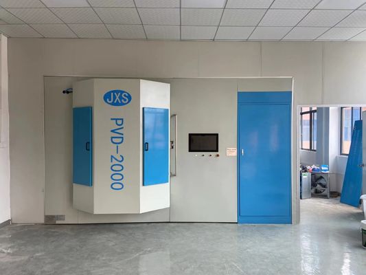 Harga yang bagus Efisiensi Tinggi Furnitur Baja Rinsing Hardware Besar Mesin Lapisan Titanium Vakuum PVD on line