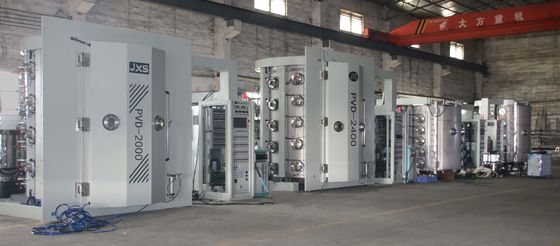 Harga yang bagus Multi Arc Titanium Gold PVD Coating Machine / Equipment PVD Vacuum Coating Gold untuk Keramik on line