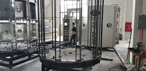 Harga yang bagus Foshan Kapasitas Besar Efisiensi Tinggi PVD Vacuum Coating Machine on line