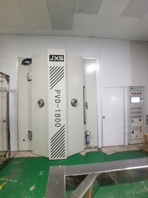Harga yang bagus Vertikal Single Door Multi-arc Ion Vacuum Coating Machine Mesin PVD Coating on line