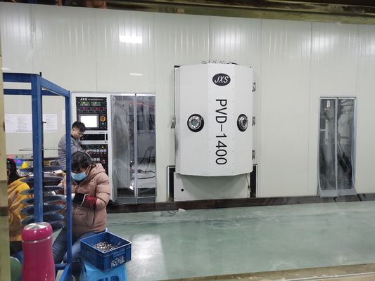 PVD Efisiensi Tinggi Vacuum Coating Machine Furnitur Baja Ringan PVD Coating Machine