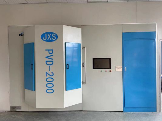 Mesin Pelapis Sputtering Film Logam Kaca Paduan Warna Optik Profesional PVD Vakum Tinggi yang Disesuaikan