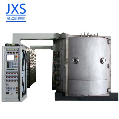 Harga yang bagus Mesin Pelapisan Vakum PVD Engsel Pintu 380V 60KW Titanium Coated Plating on line