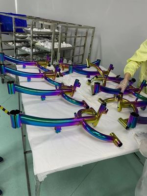 Harga yang bagus Mesin Pelapis Vakum PVD Baja Tahan Karat untuk Keramik Plastik Logam Kaca on line