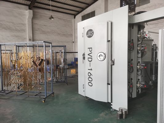 Harga yang bagus Perlengkapan dekoratif Fitting Floor Tile Warna emas PVD Vacuum Coating Machine/ Ceramic Coating Machine on line