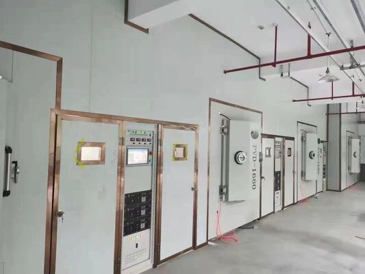kualitas Mesin Lapisan PVD Otomatis penuh yang tahan goresan dengan ruang baja tahan karat untuk bingkai furnitur pabrik