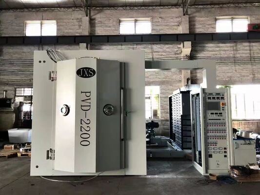 Harga yang bagus Full Auto Control PVD Ion Plating Machine untuk Anti-Fingerprint Dekoratif Thin Film pada Bagian Laptop Telepon on line