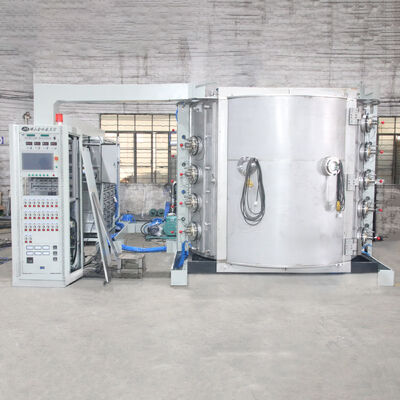 Harga yang bagus Kompak Mesin Vacuum Plating Kerongkongan Kecil dengan Multi Tone Metallic Thin Film dan Sistem Kontrol Otomatis Penuh on line