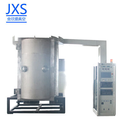Harga yang bagus Kompak Medium Cavity Vacuum Plating Machine untuk ABS PC Plastic Fittings dengan Sistem Kontrol Otomatis Penuh on line