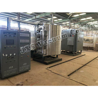 Harga yang bagus Tingkat Ionisasi Tinggi Adhesi Kuat Film Keramik Tile Mesin Pelapisan Vakum PVD on line