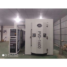 Ukuran Sedang Vacuum Deposisi Mesin Coating PVD Untuk Warna Biru Emas Hitam