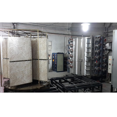 Harga yang bagus Foshan JXS Keramik Ubin Keramik Wash Basin Keramik Sanitary Ware PVD Emas Mesin Pelapisan Vakum on line