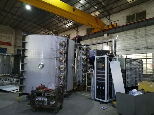 Harga yang bagus Cathodic Arc Deposition Mesin PVD Pelapisan Vakum Vertikal Depan Terbuka on line
