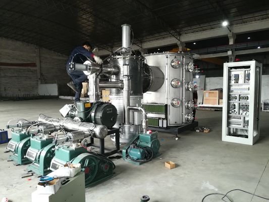Harga yang bagus Vertikal Memuat Stainless Steel Emas PVD Mesin Plating Ukuran Kecil on line