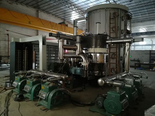 Meja Kursi Mesin Coating PVD, Mesin Pelapis Vakum Stainless Steel Tinggi