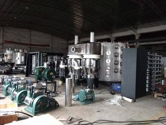 Harga yang bagus PLC Contol Pintu Stainless Steel Menangani Sistem Pelapisan PVD Vakum Disesuaikan on line