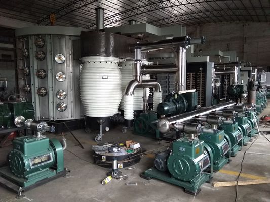 Harga yang bagus Logam Stainless Steel Titanium PVD Coating Tanaman, Mesin Vacuum Coating Dekoratif on line