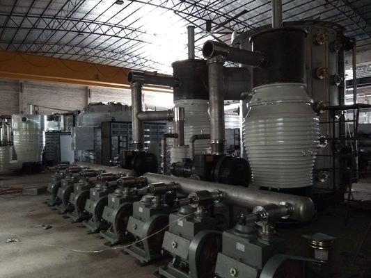 Harga yang bagus Tabung Stainless Steel 300kW 50m2 Mesin Pelapis Vakum PVD on line
