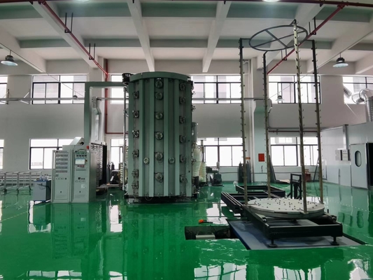 Sepeda Spoke Stainless Steel PVD Coating Machine Layar Sentuh Otomatis